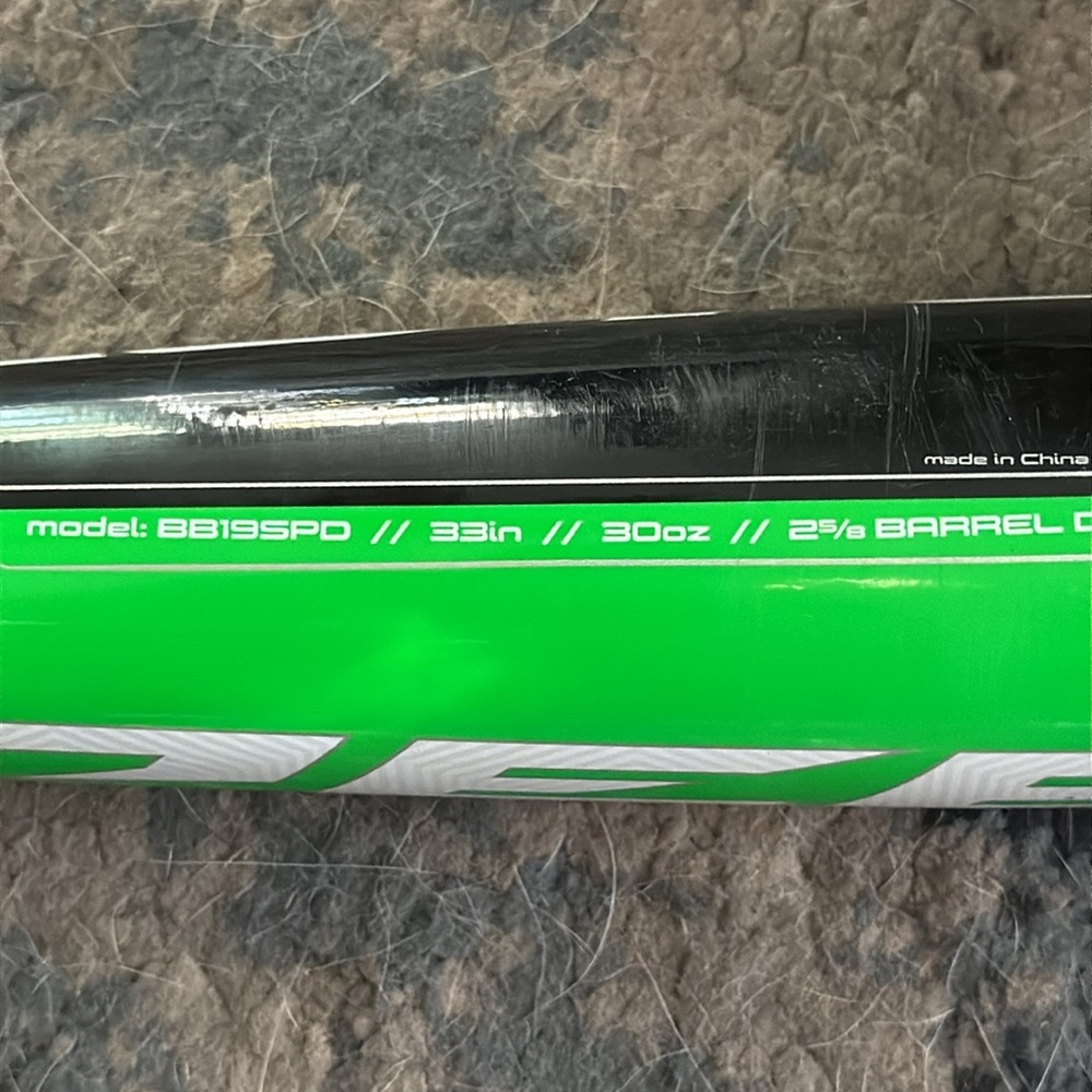 Easton 2019 Speed -3 Aux 50 33 inch 30 oz 2 5/8 Barrel Dir Official Baseball Bat - Picture 4 of 8